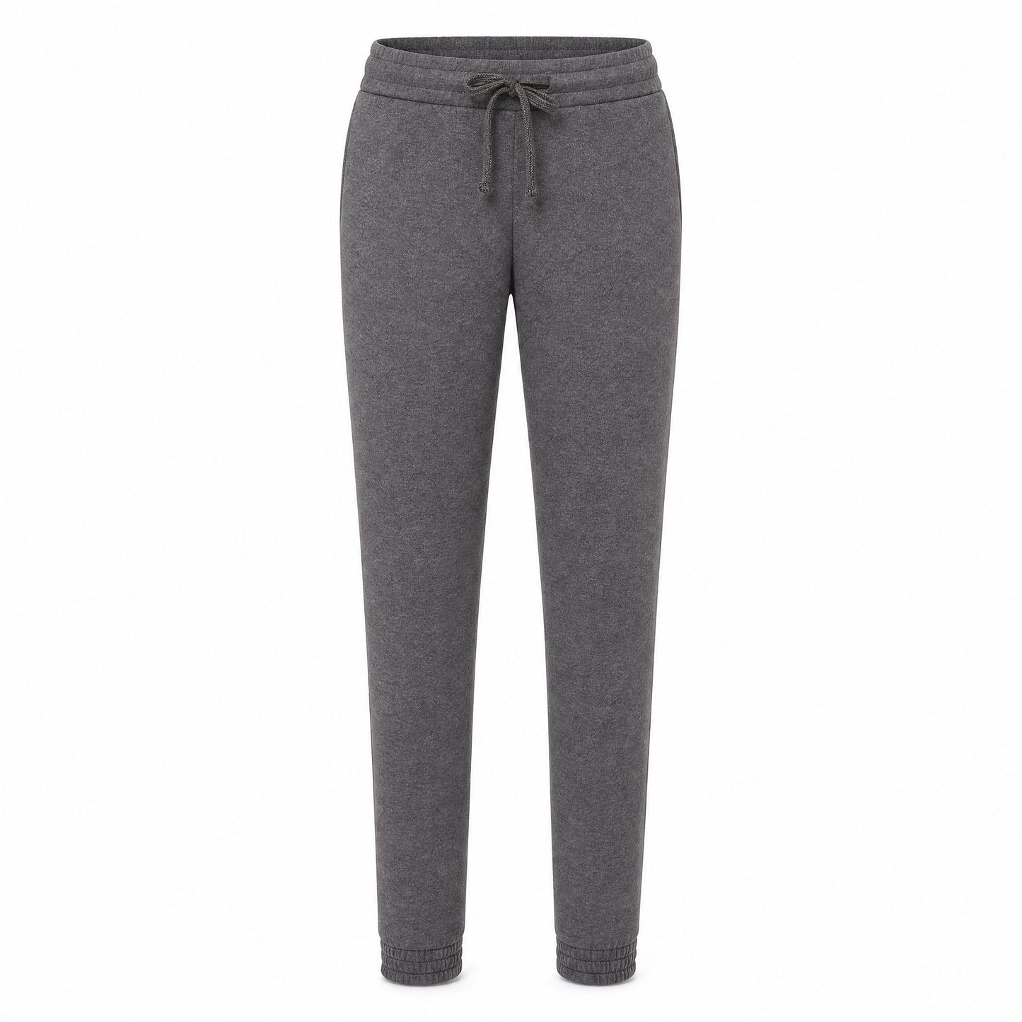 Custom Vintage Fleece Pants Slim Fit in Charcoal | Merchcraft