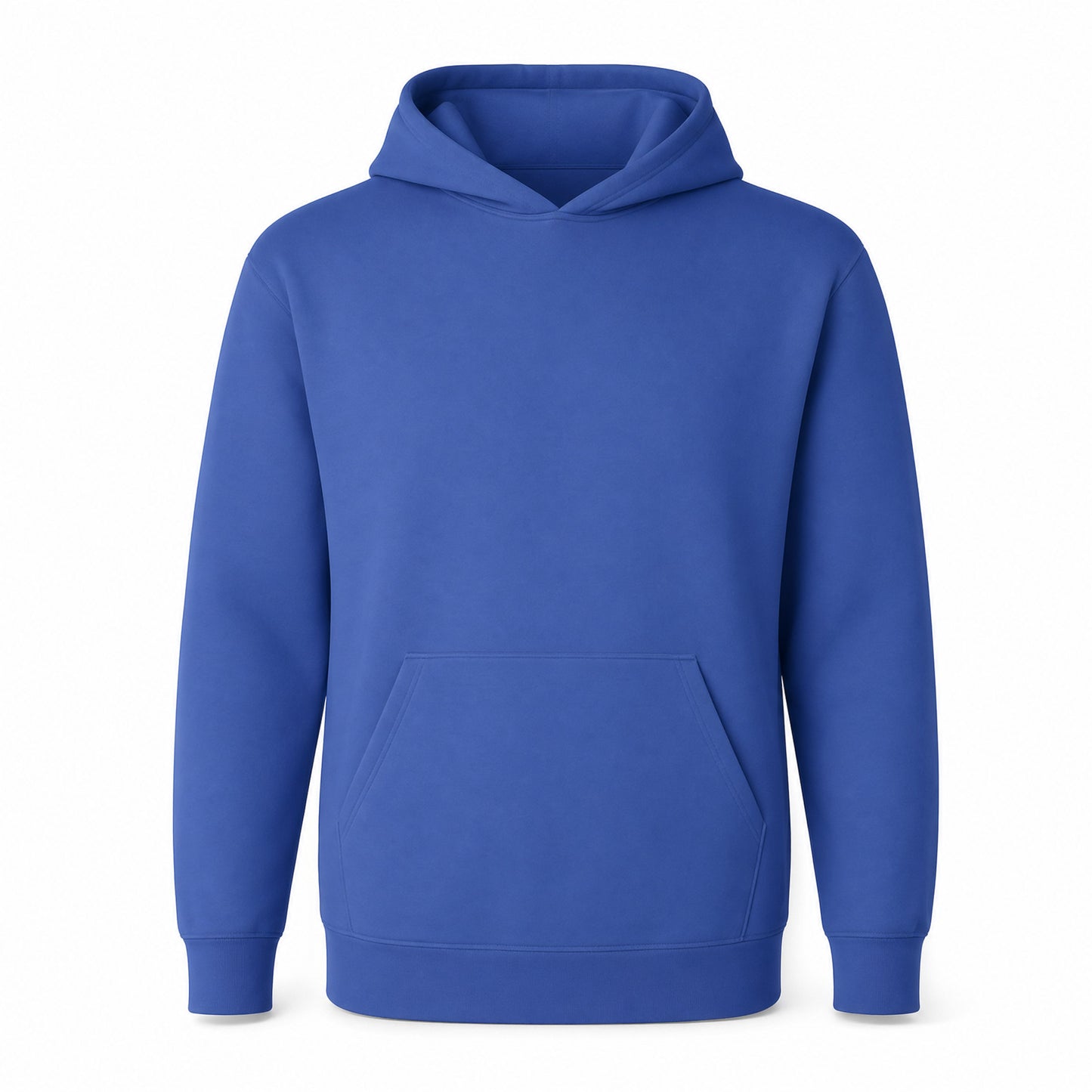 Custom Fleece Hoodie Sweater in Royal | Merchcraft
