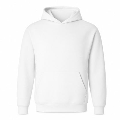 Custom Fleece Hoodie Sweater in White | Merchcraft