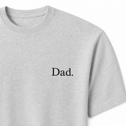 T-Shirt Father's Day — "Dad" Print | Organic Cotton