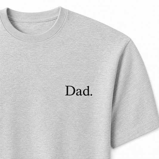 T-Shirt Father's Day — "Dad" Print | Organic Cotton