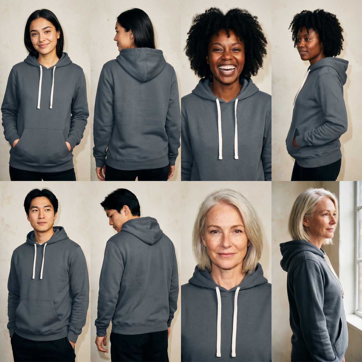 Custom Vintage Fleece Hoodie Sweater – Lifestyle 11 | Merchcraft