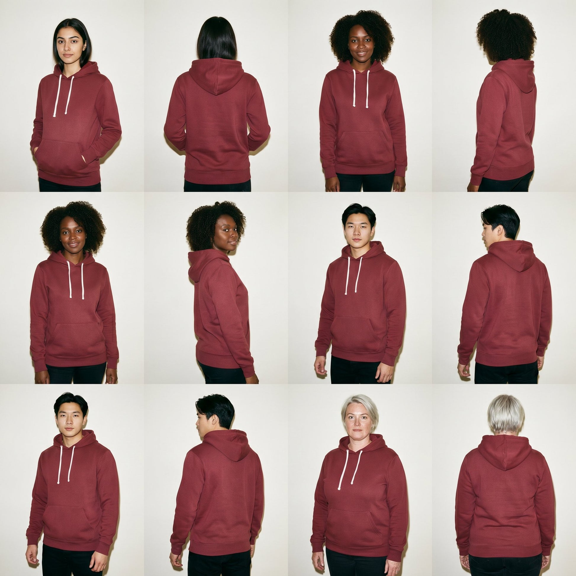 Custom Vintage Fleece Hoodie Sweater – Lifestyle 17 | Merchcraft
