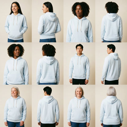 Custom Vintage Fleece Hoodie Sweater – Lifestyle 19 | Merchcraft
