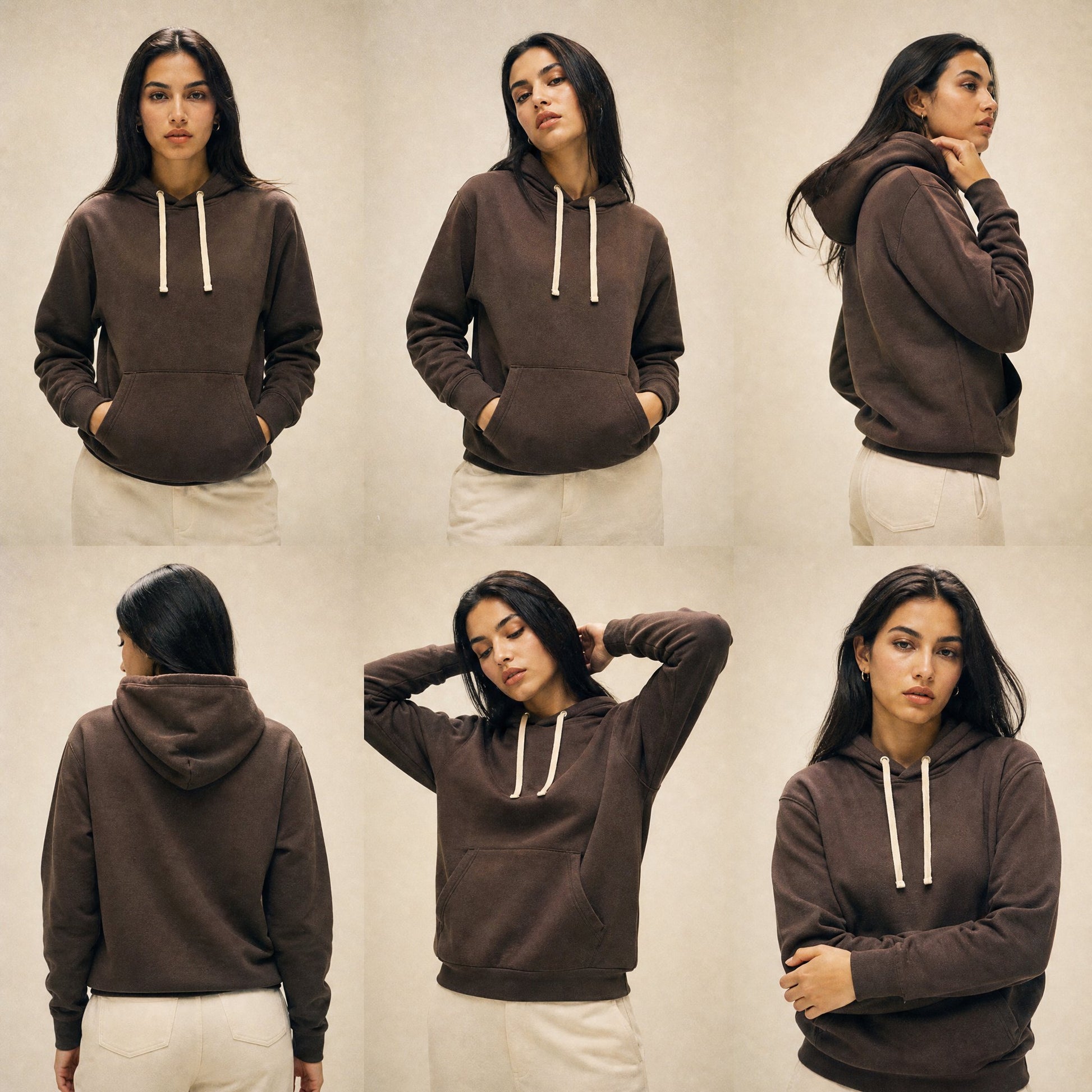 Custom Vintage Fleece Hoodie Sweater – Lifestyle 8 | Merchcraft