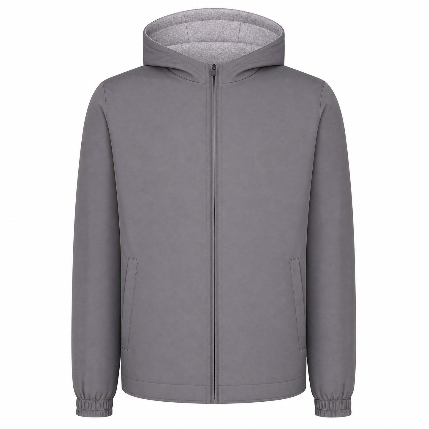 Custom Classic Rain Jacket in Graphite | Merchcraft