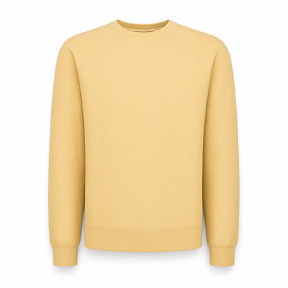 Custom Vintage Fleece Crewneck Sweater in Sun Ray | Merchcraft