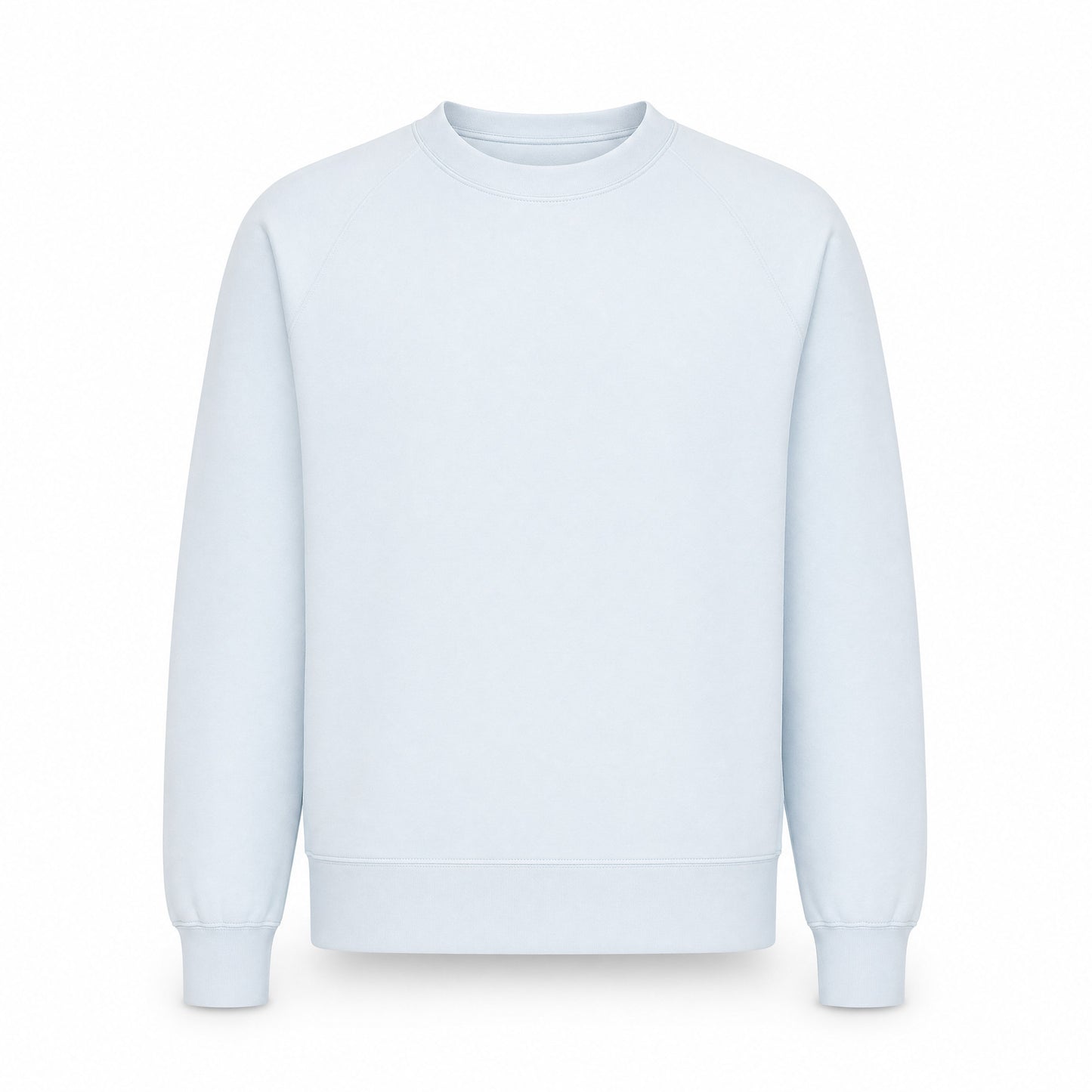 Custom Vintage Fleece Crewneck Sweater in Arctic Blue | Merchcraft