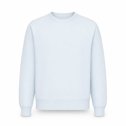 Custom Vintage Fleece Crewneck Sweater in Arctic Blue | Merchcraft