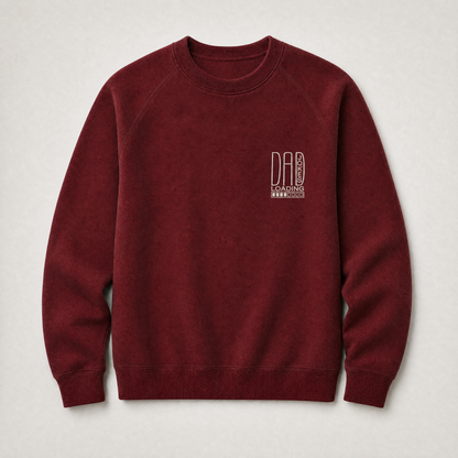 Father's Day Crewneck for Dad — "Dad Jokes" Tall Print | Vintage Fleece