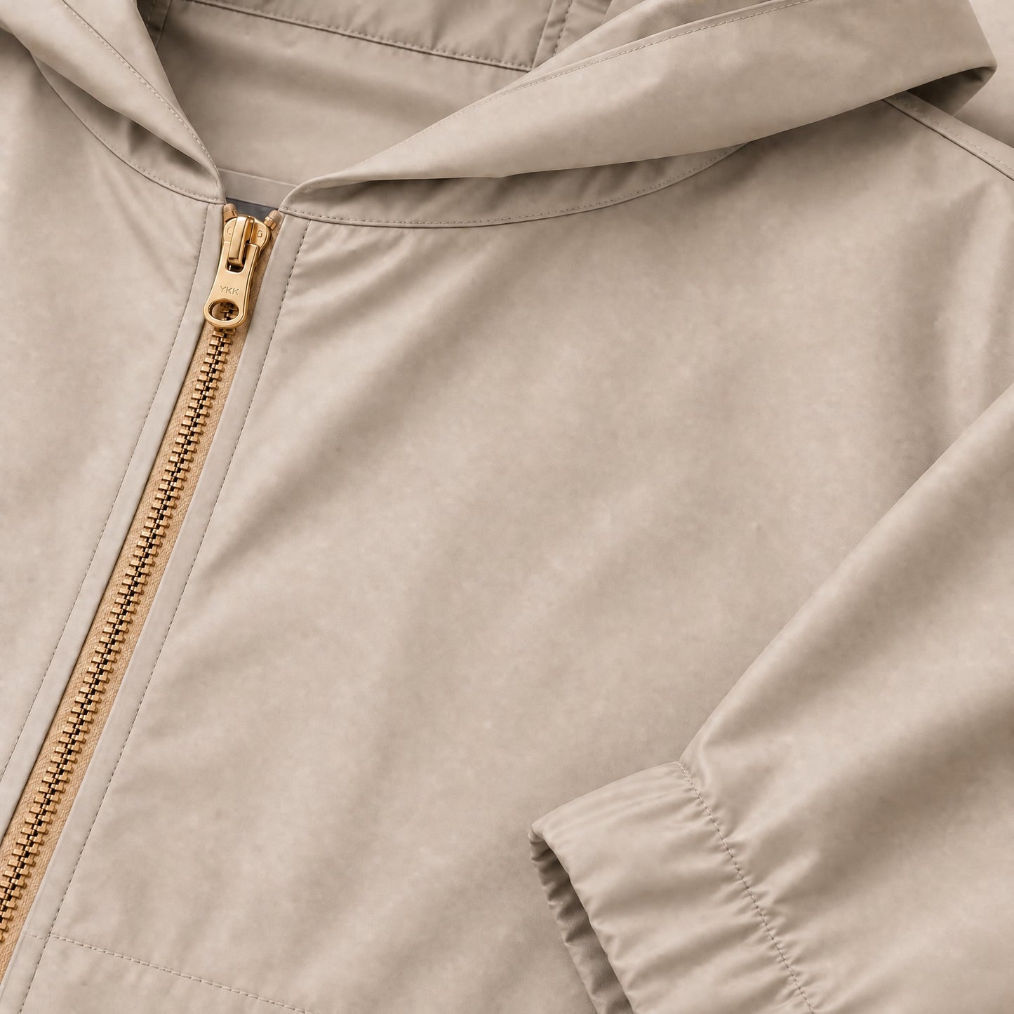 Custom Vintage Rain Jacket – Detail 1 | Merchcraft