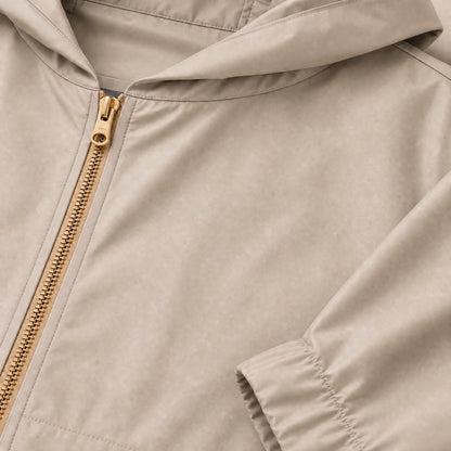 Custom Vintage Rain Jacket – Detail 1 | Merchcraft