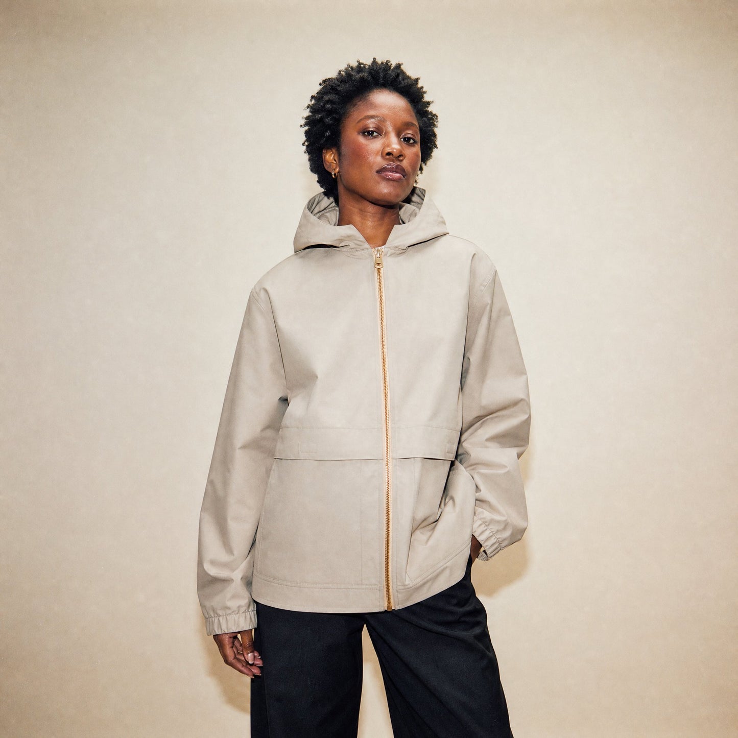 Custom Vintage Rain Jacket – Lifestyle 7 | Merchcraft