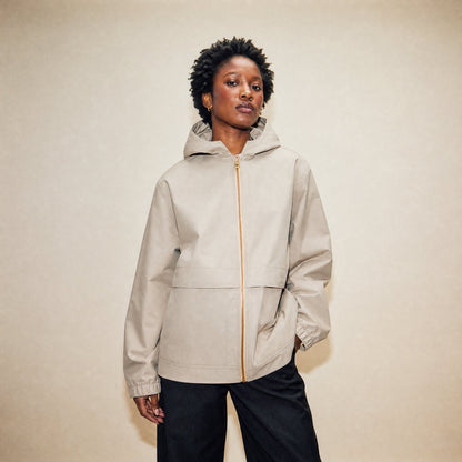 Custom Vintage Rain Jacket – Lifestyle 7 | Merchcraft