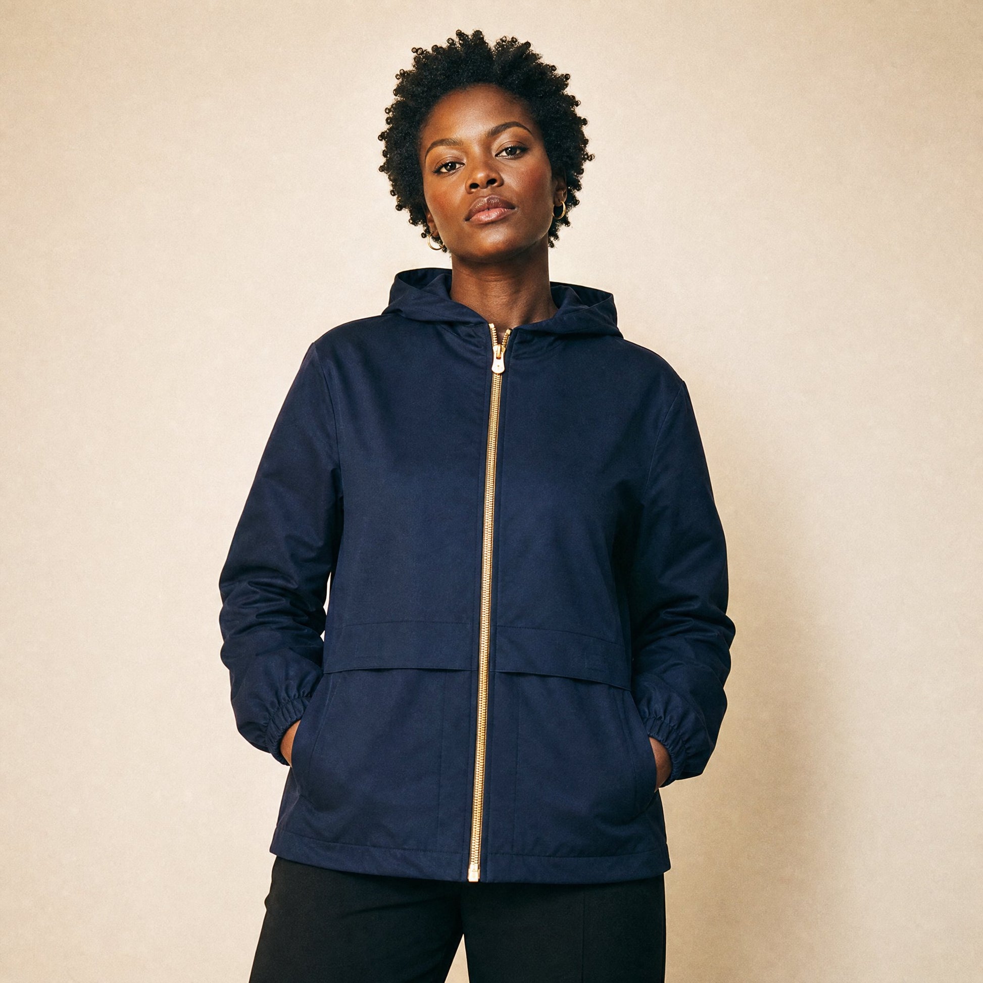 Custom Vintage Rain Jacket – Lifestyle 8 | Merchcraft