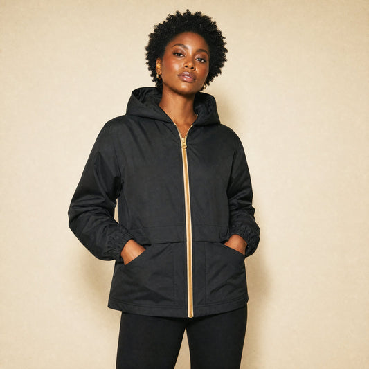 Custom Vintage Rain Jacket – Lifestyle 9 | Merchcraft