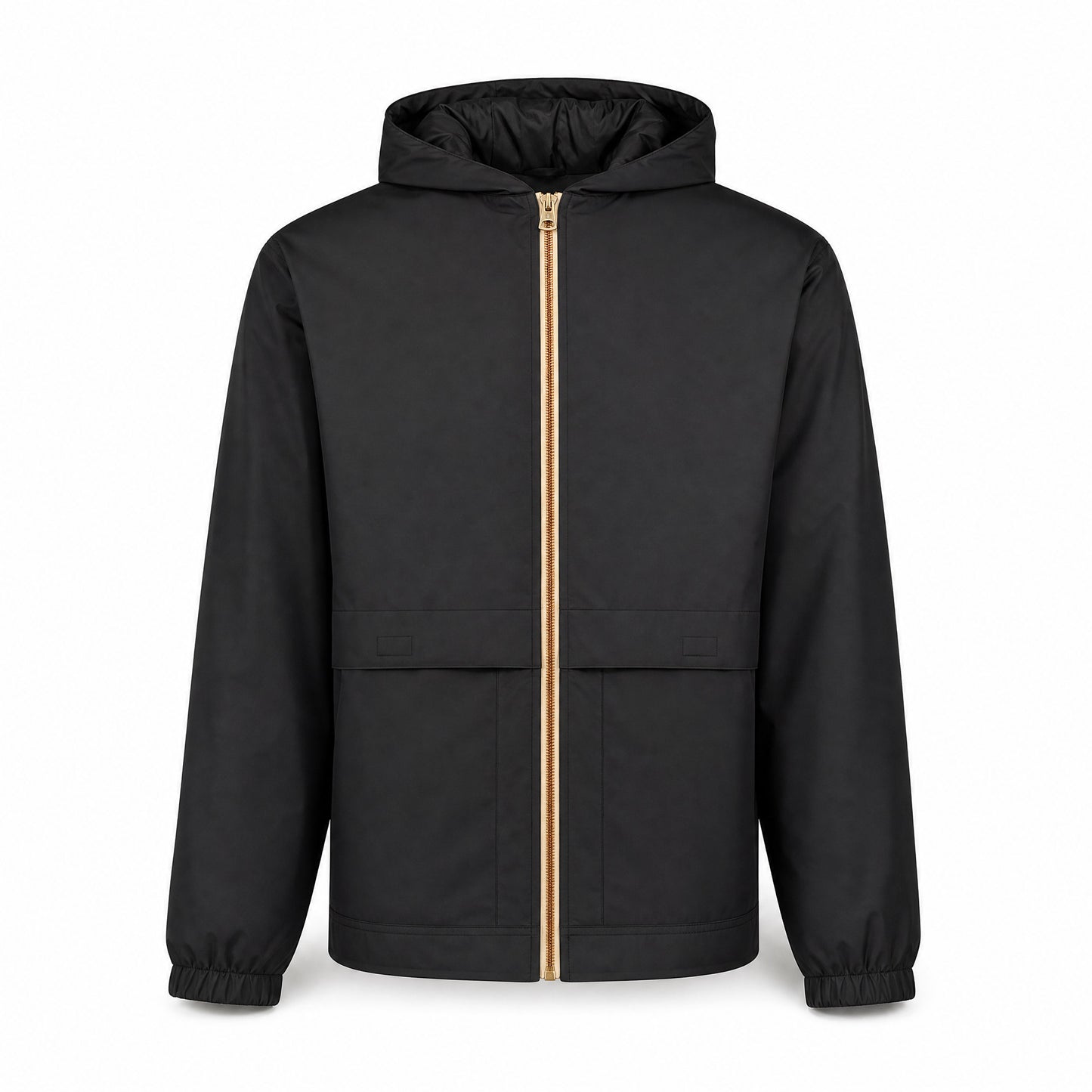 Custom Vintage Rain Jacket in Black | Merchcraft