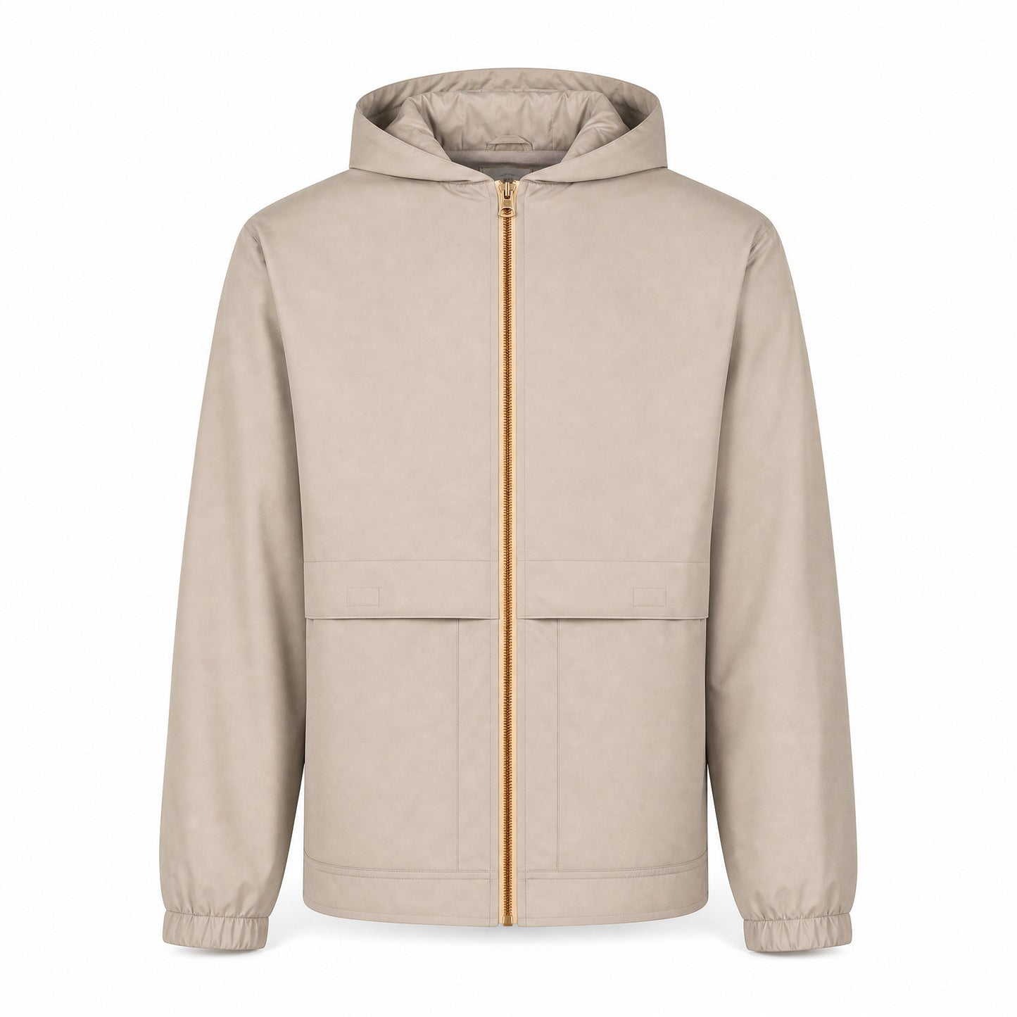 Custom Vintage Rain Jacket in Khaki | Merchcraft