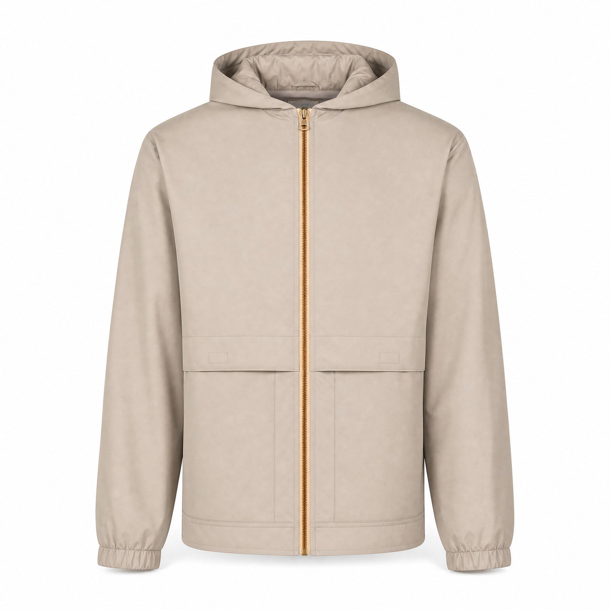 Custom Vintage Rain Jacket in Khaki | Merchcraft