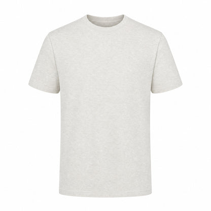Custom Sustainable T-Shirt in Oatmeal | Merchcraft