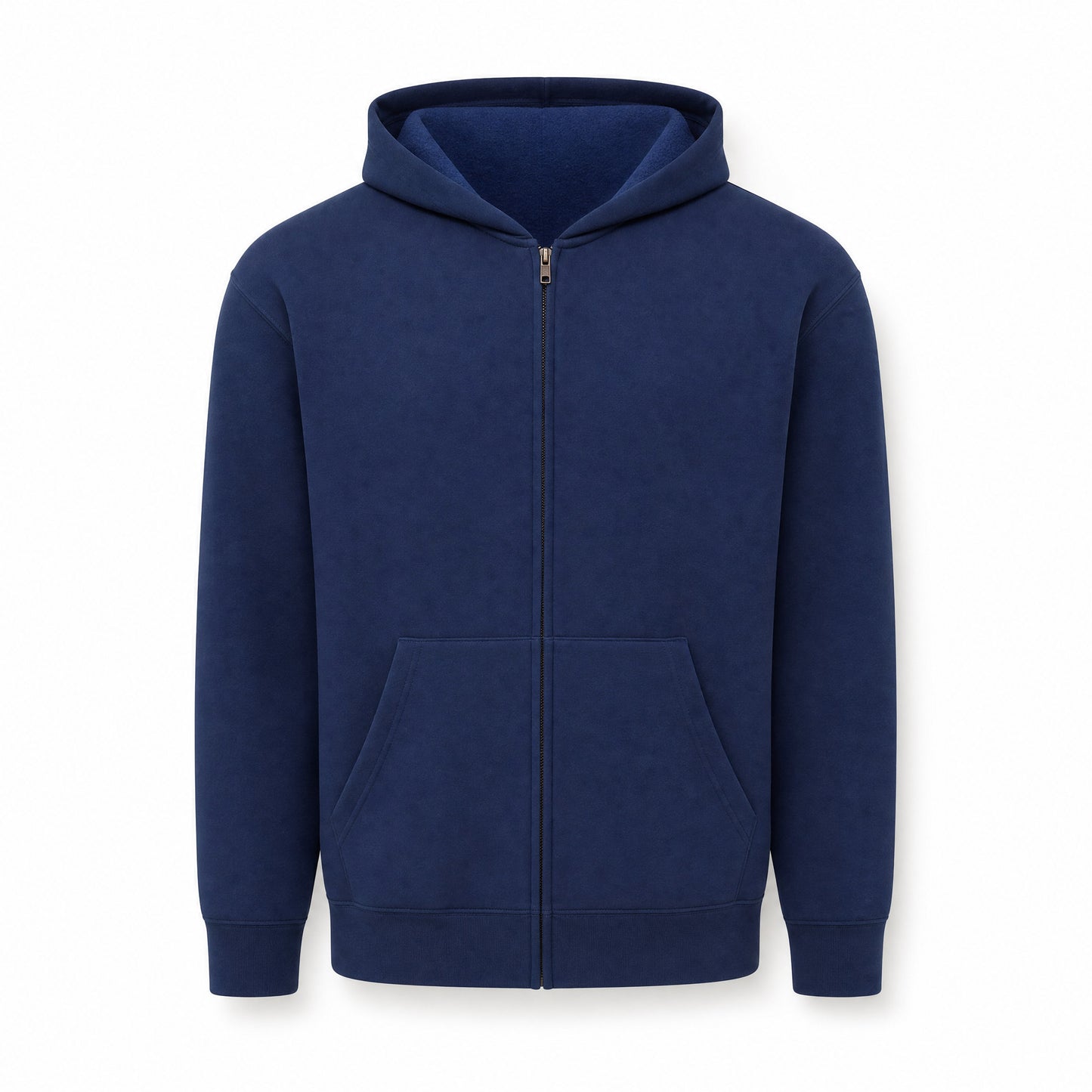 Custom Vintage Fleece Full Zip Sweater in Vintage Blue | Merchcraft