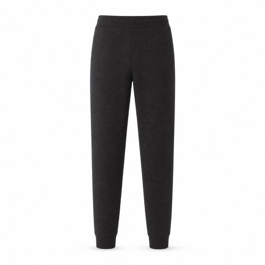 Custom Cloud-Soft Fleece Pants with Side Pockets in Black | Merchcraft