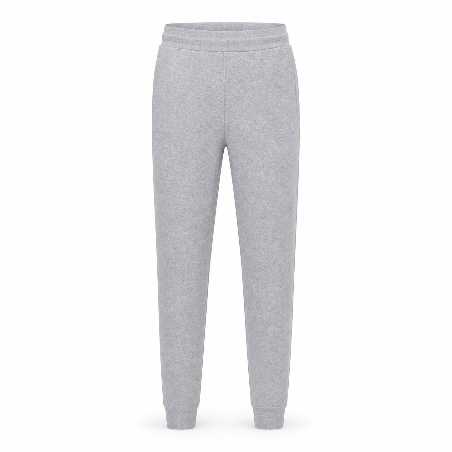 Custom Cloud-Soft Fleece Pants with Side Pockets in Gray | Merchcraft