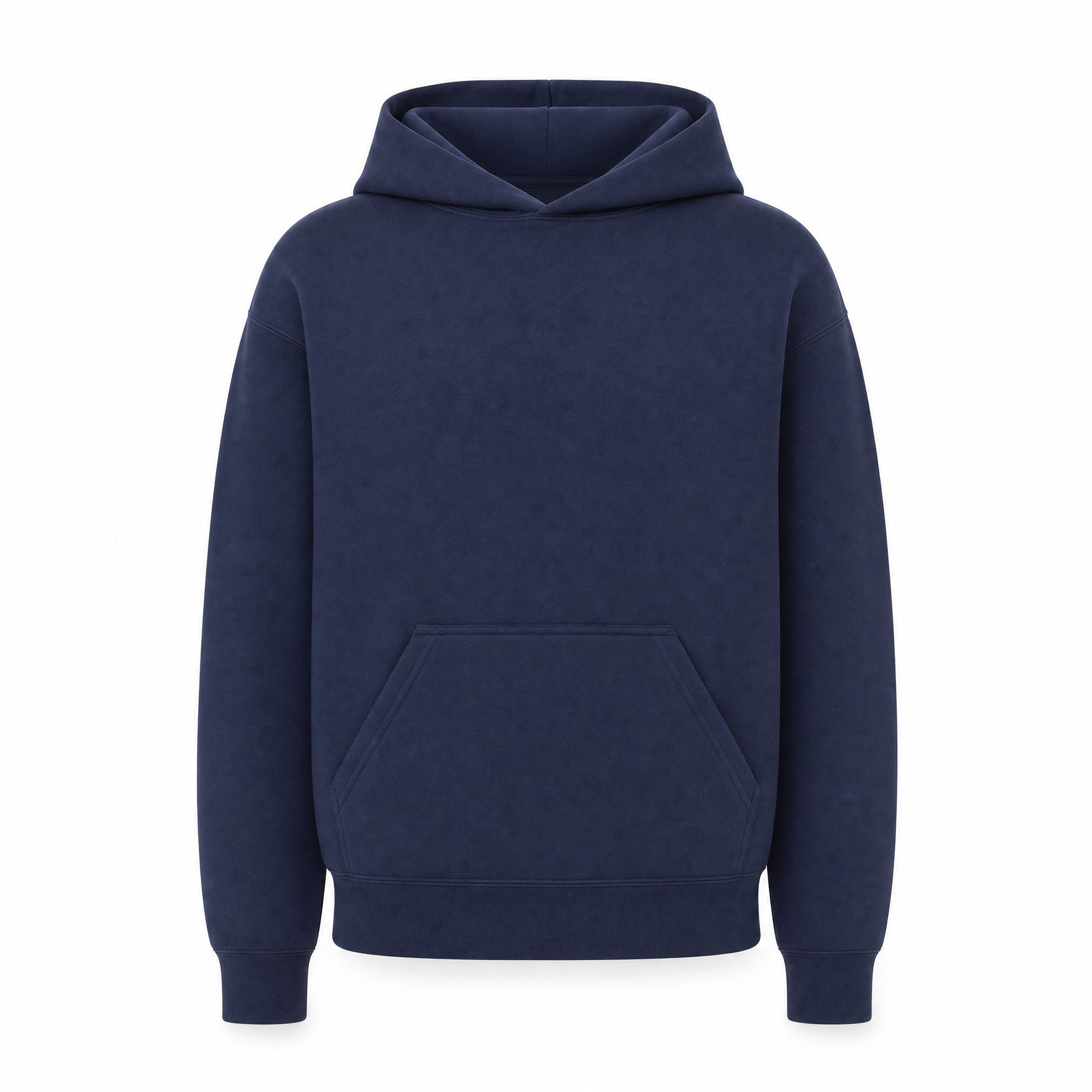 Custom Classic Hoodie Sweater Youth Fit in Navy | Merchcraft