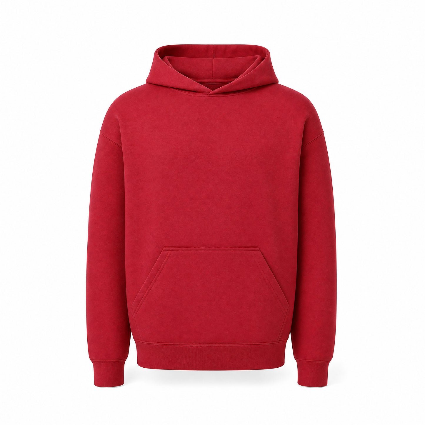 Custom Classic Hoodie Sweater Youth Fit in Crimson | Merchcraft