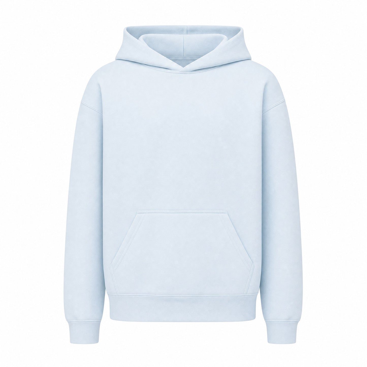 Custom Classic Hoodie Sweater Youth Fit in Arctic Blue | Merchcraft