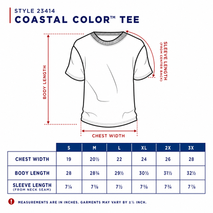 Custom Coastal Color T-Shirt