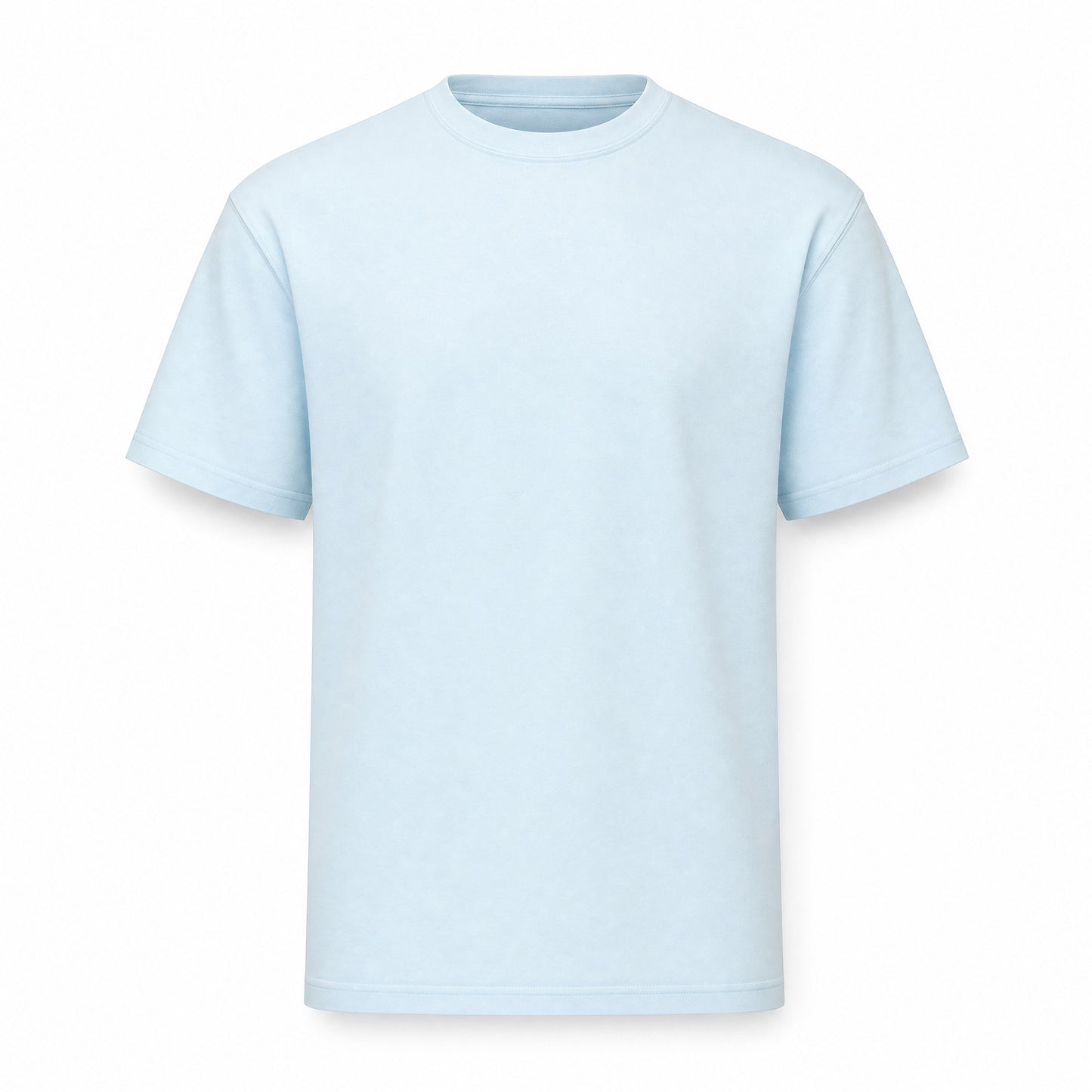 Custom Coastal Color T-Shirt in Crystal Blue | Merchcraft