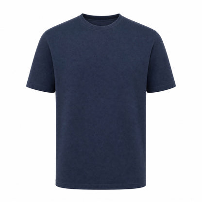 Custom Classic T-Shirt Youth Fit in Navy | Merchcraft