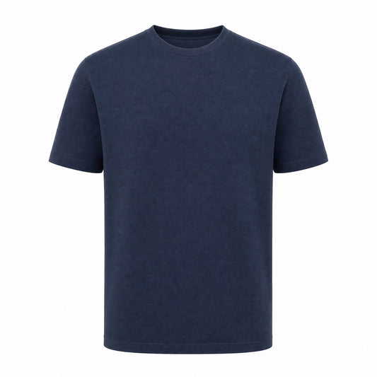 Custom Classic T-Shirt Youth Fit in Navy | Merchcraft