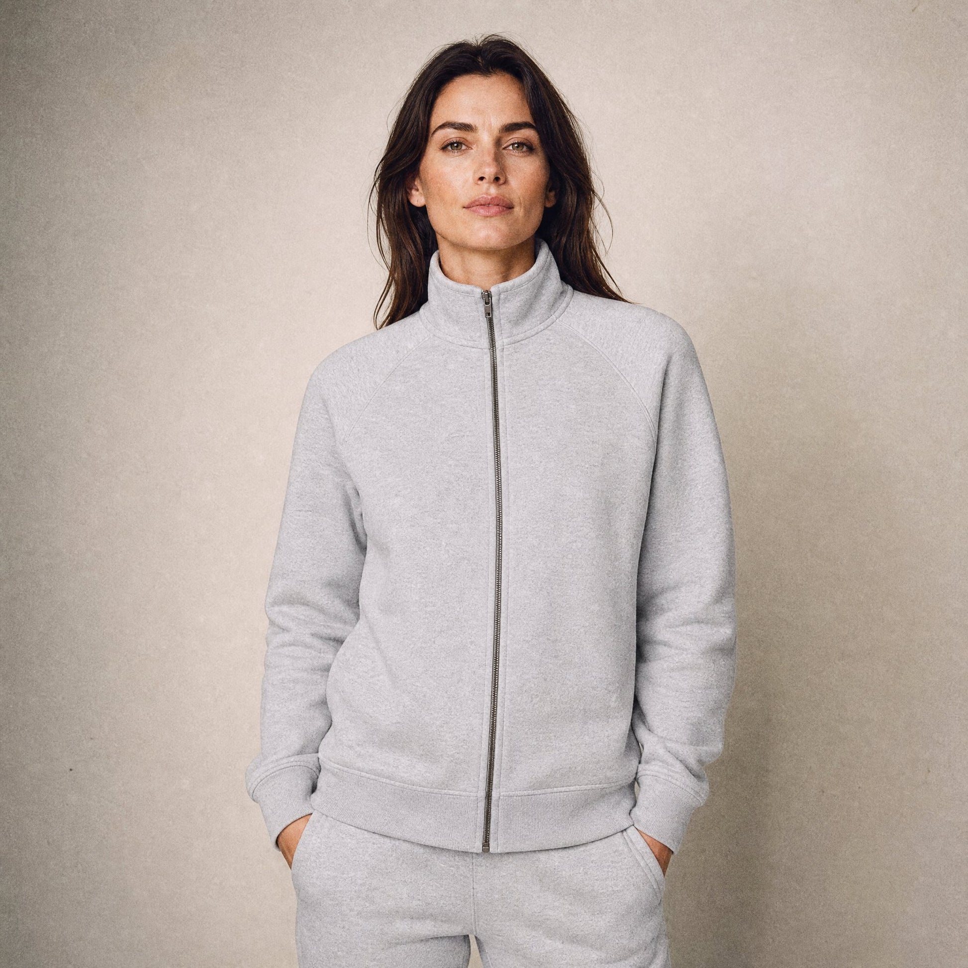 Custom Vintage Fleece Track Jacket – Lifestyle 6 | Merchcraft