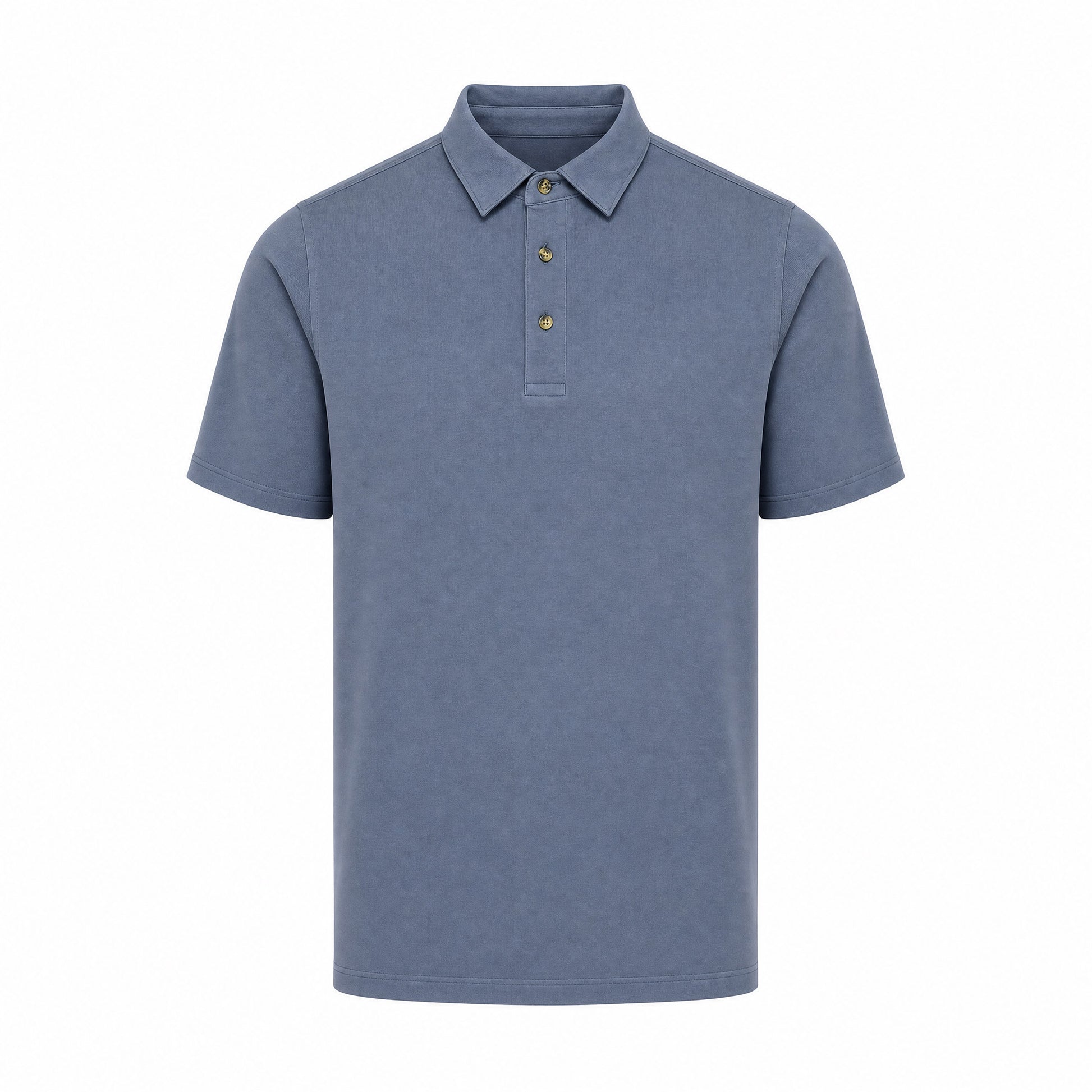 Custom Coastal Color Polo T-Shirt in Moonlight Navy | Merchcraft