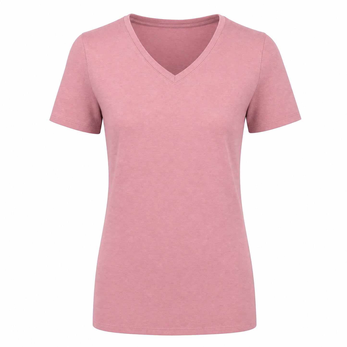 Custom Classic V-Neck T-Shirt Slim Fit in Orchid Ice | Merchcraft