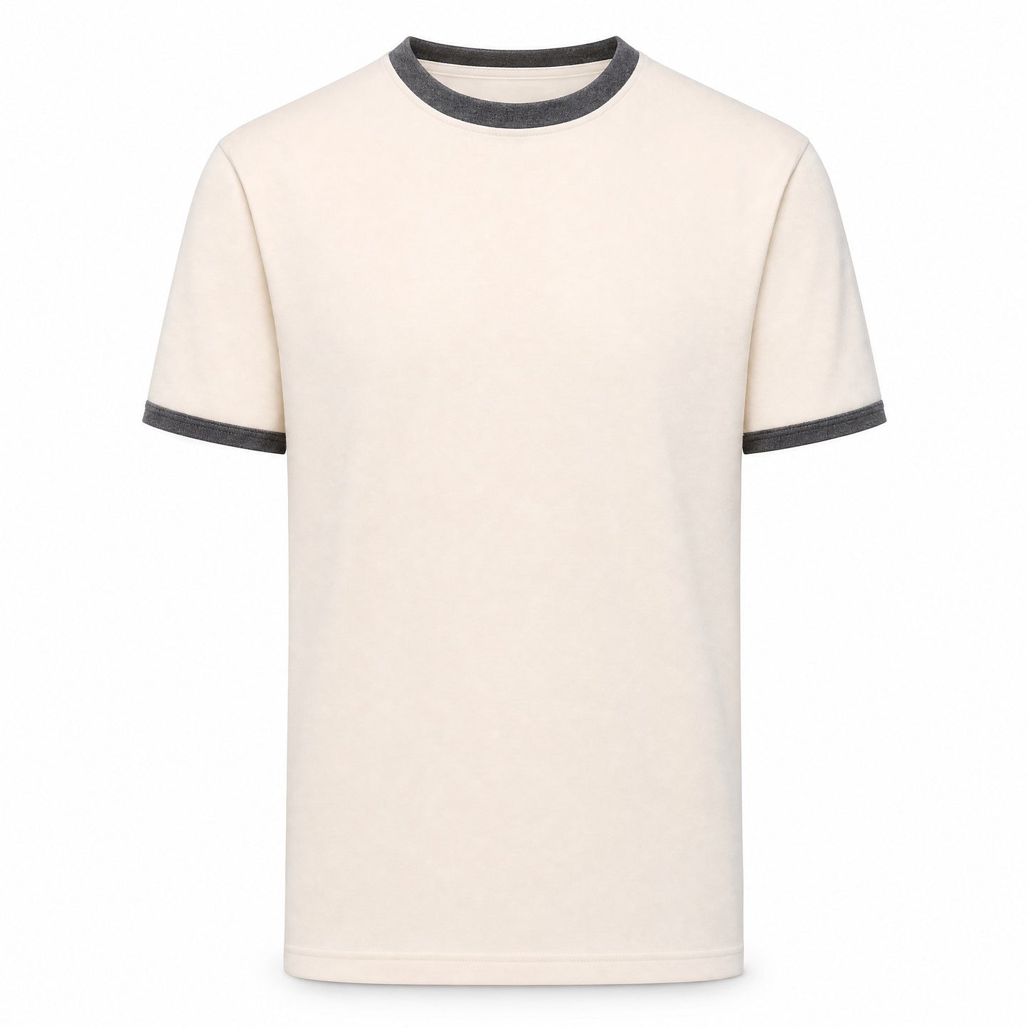 Custom Contrast T-Shirt in Charcoal | Merchcraft