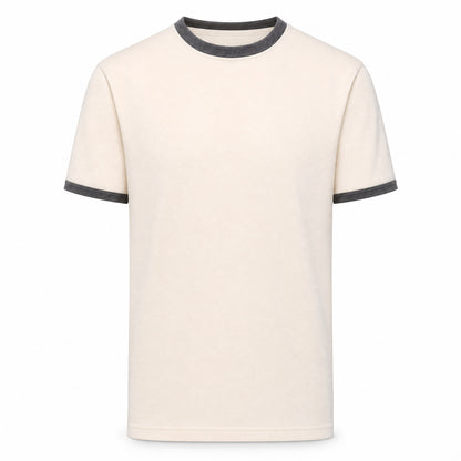 Custom Contrast T-Shirt in Charcoal | Merchcraft