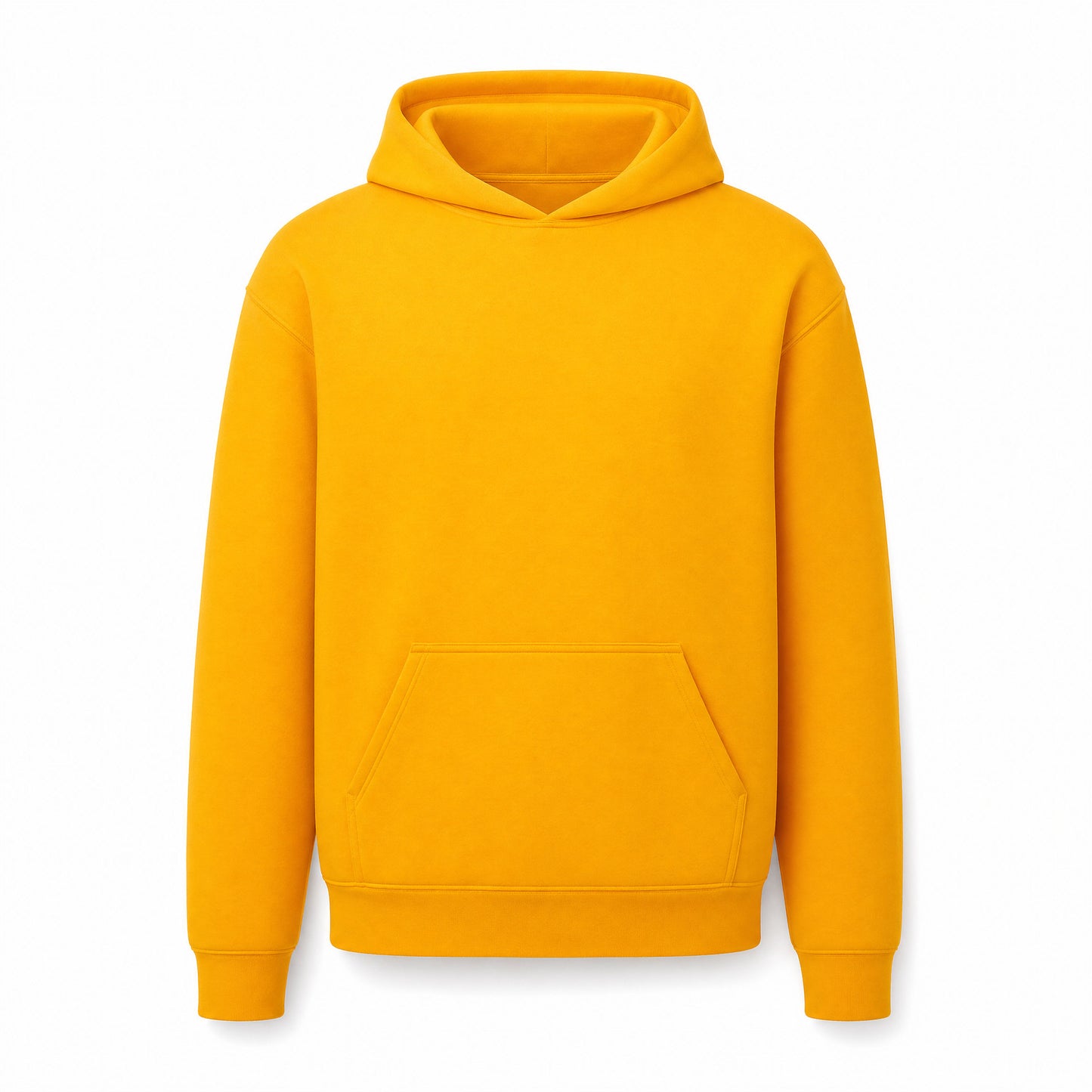 Custom Fleece Hoodie Sweater in Athletic Gold | Merchcraft