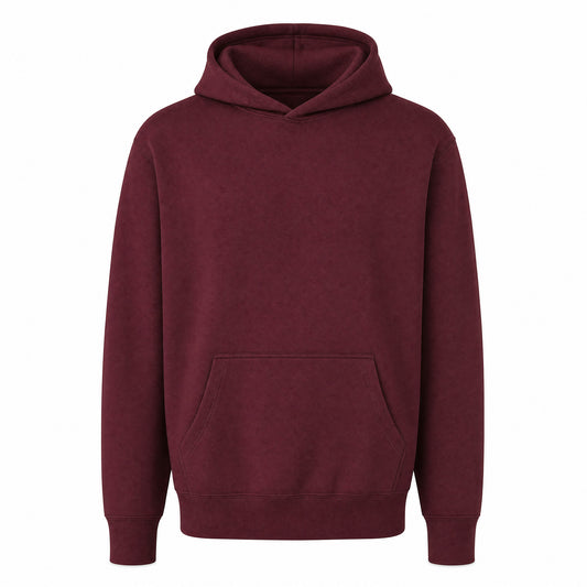 Custom Pro-Weave Hoodie Sweater in Maroon | Merchcraft