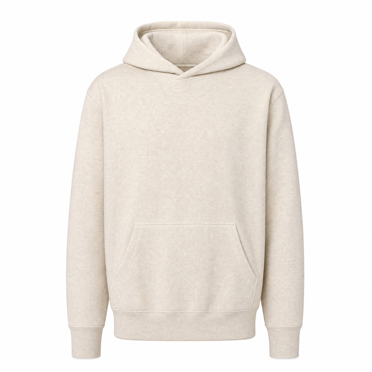 Custom Pro-Weave Hoodie Sweater in Oatmeal | Merchcraft