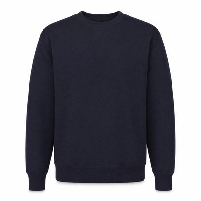 Custom Pro-Weave Crewneck Sweater in Navy | Merchcraft