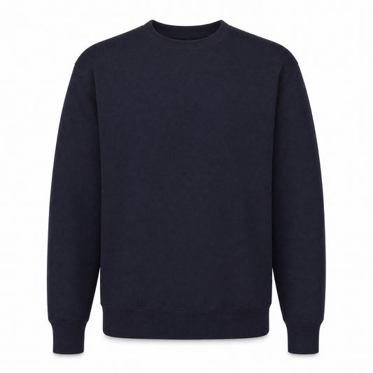 Custom Pro-Weave Crewneck Sweater in Navy | Merchcraft