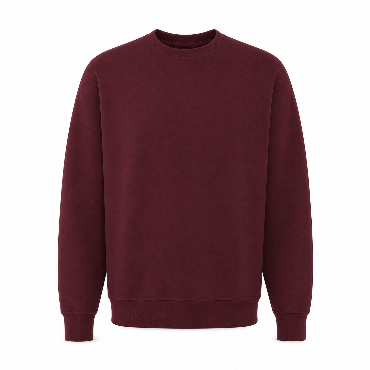 Custom Pro-Weave Crewneck Sweater in Maroon | Merchcraft