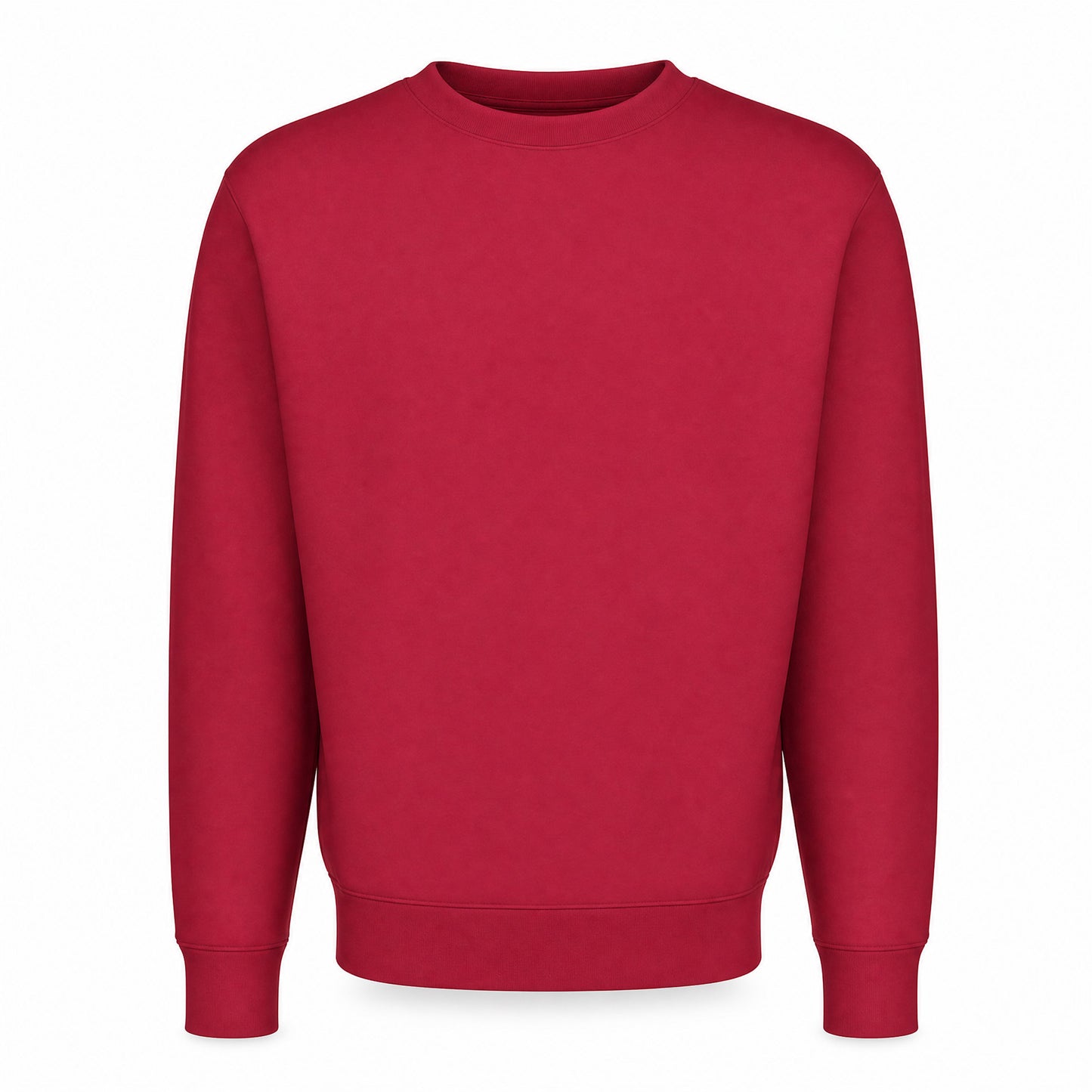 Custom Pro-Weave Crewneck Sweater in Crimson | Merchcraft
