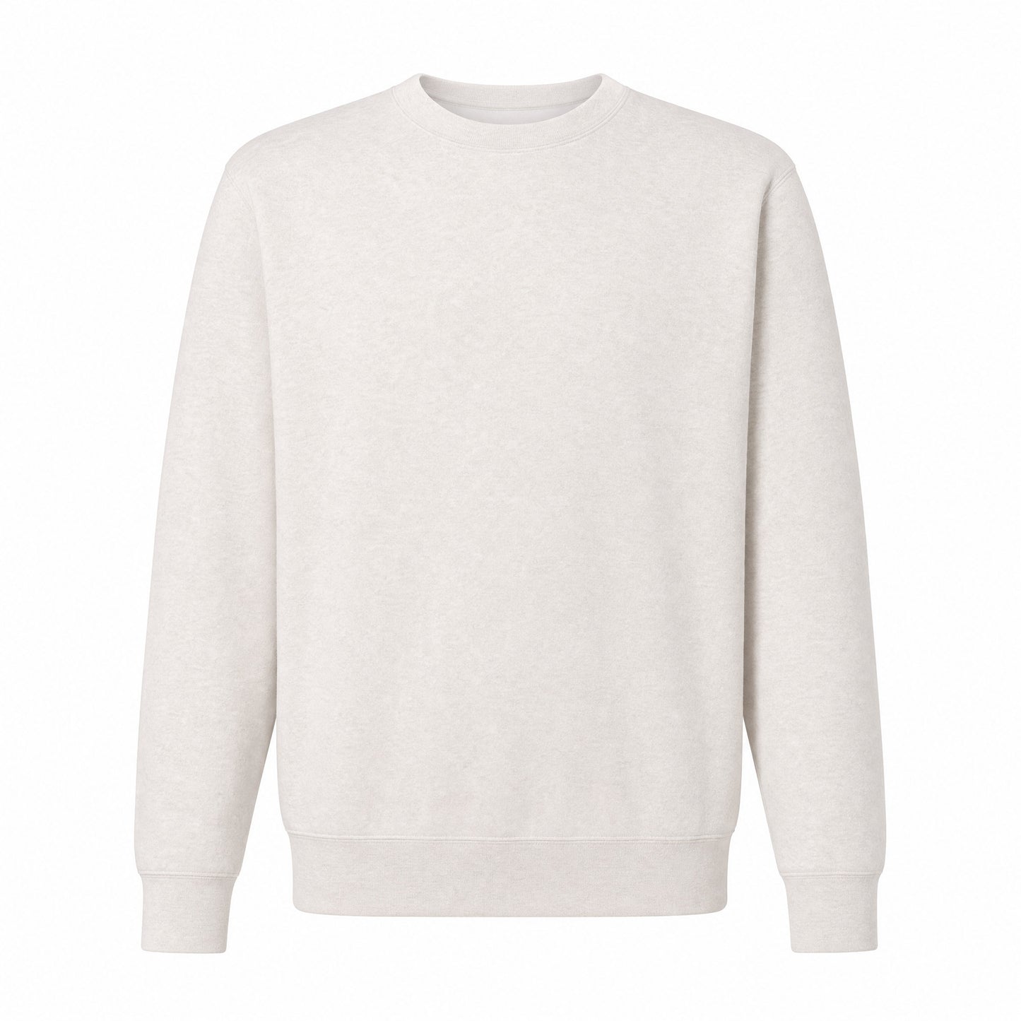 Custom Pro-Weave Crewneck Sweater in Oatmeal | Merchcraft