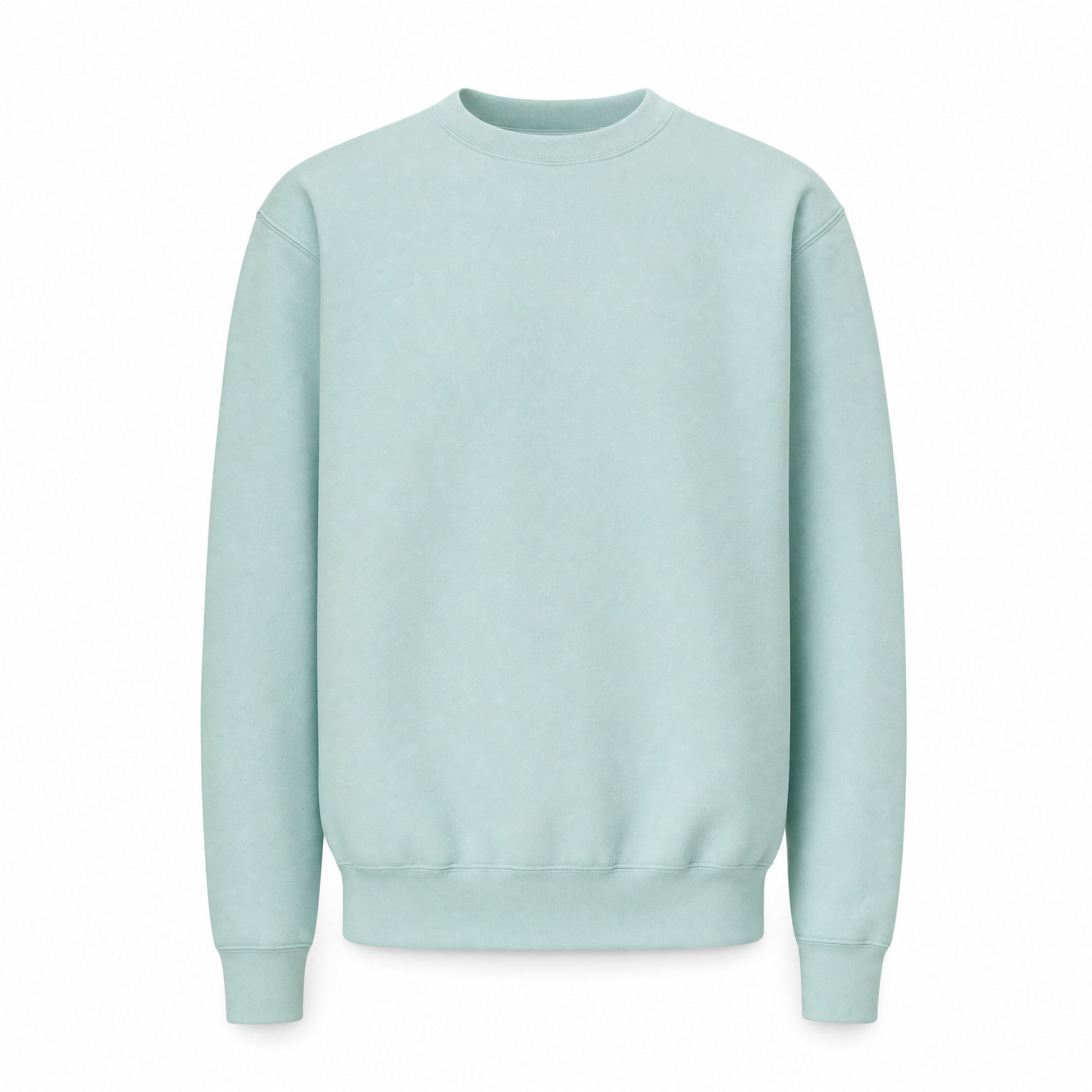 Custom Pro-Weave Crewneck Sweater in Greenstone | Merchcraft