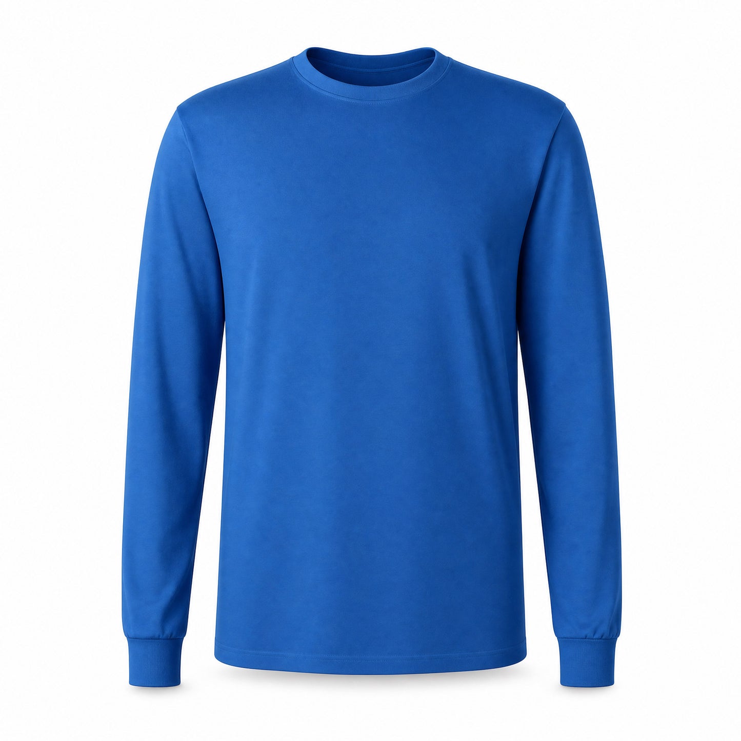 Custom Classic Long Sleeve T-Shirt in Royal | Merchcraft