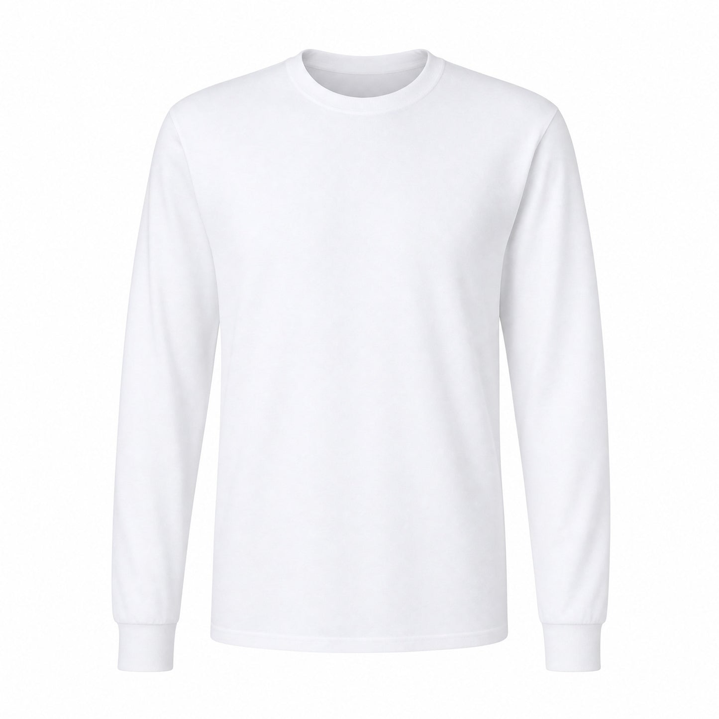 Custom Classic Long Sleeve T-Shirt in White | Merchcraft
